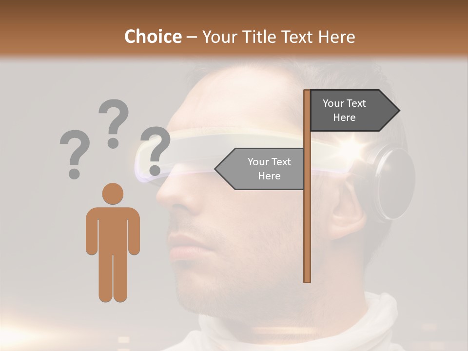 Glass Menu Spectacle PowerPoint Template