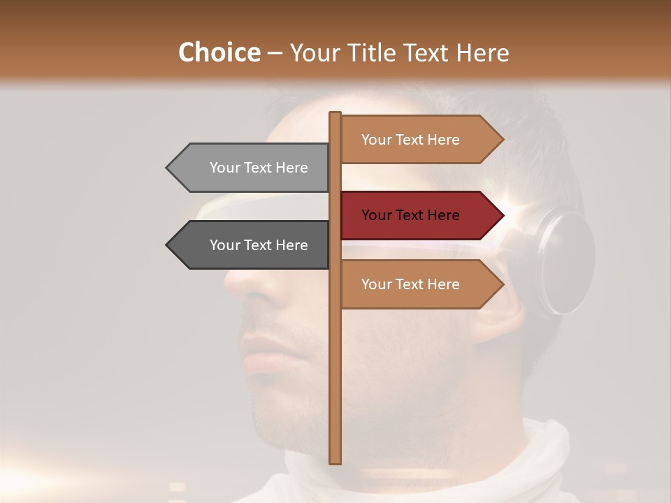 Glass Menu Spectacle PowerPoint Template