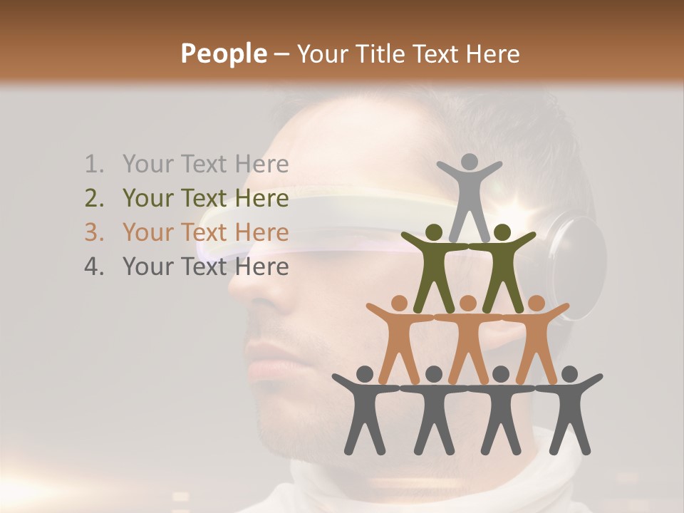 Glass Menu Spectacle PowerPoint Template
