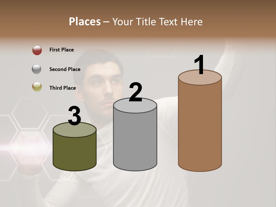Technology Data Display PowerPoint Template