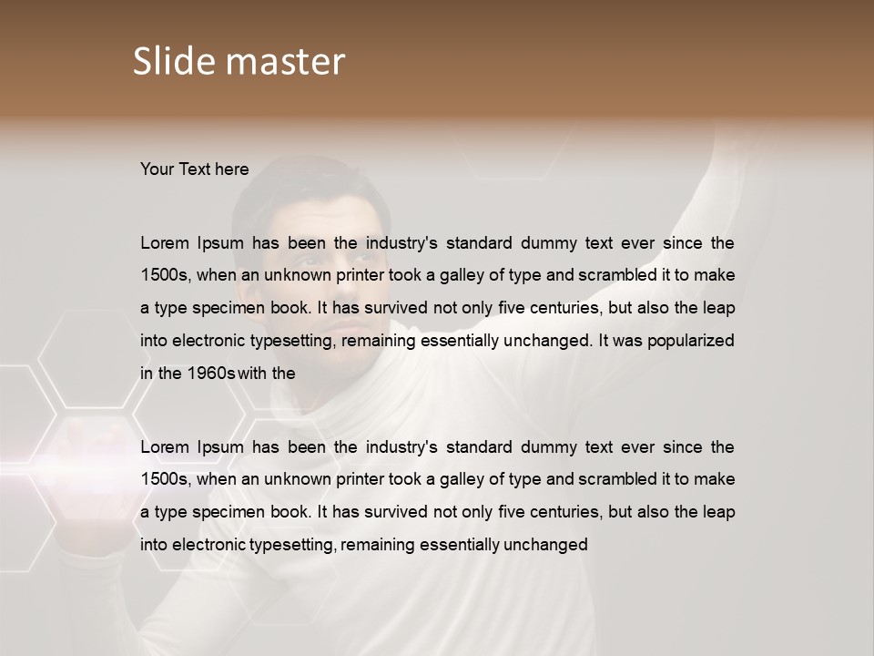 Technology Data Display PowerPoint Template