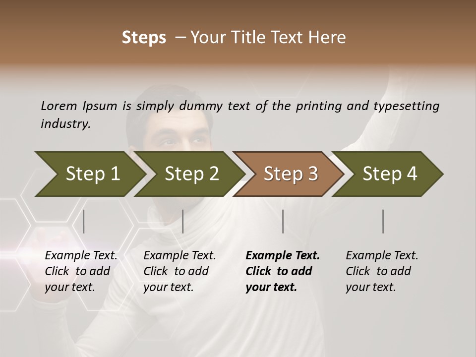 Technology Data Display PowerPoint Template