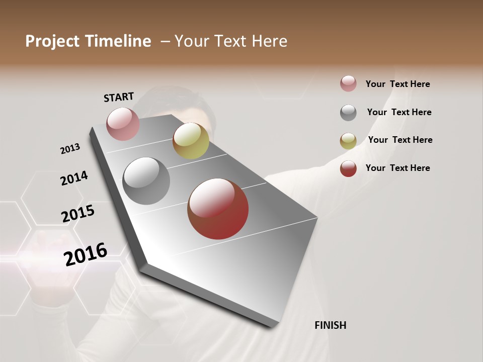 Technology Data Display PowerPoint Template