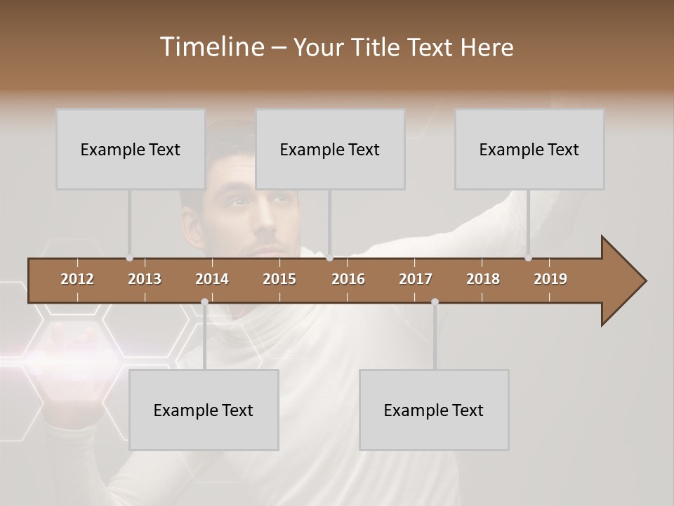 Technology Data Display PowerPoint Template