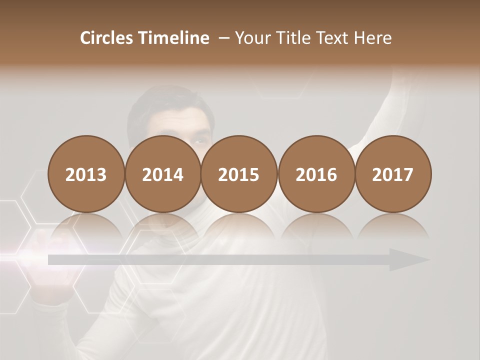 Technology Data Display PowerPoint Template
