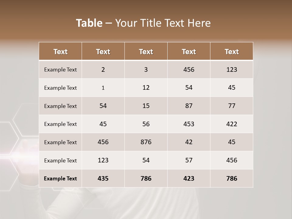 Technology Data Display PowerPoint Template