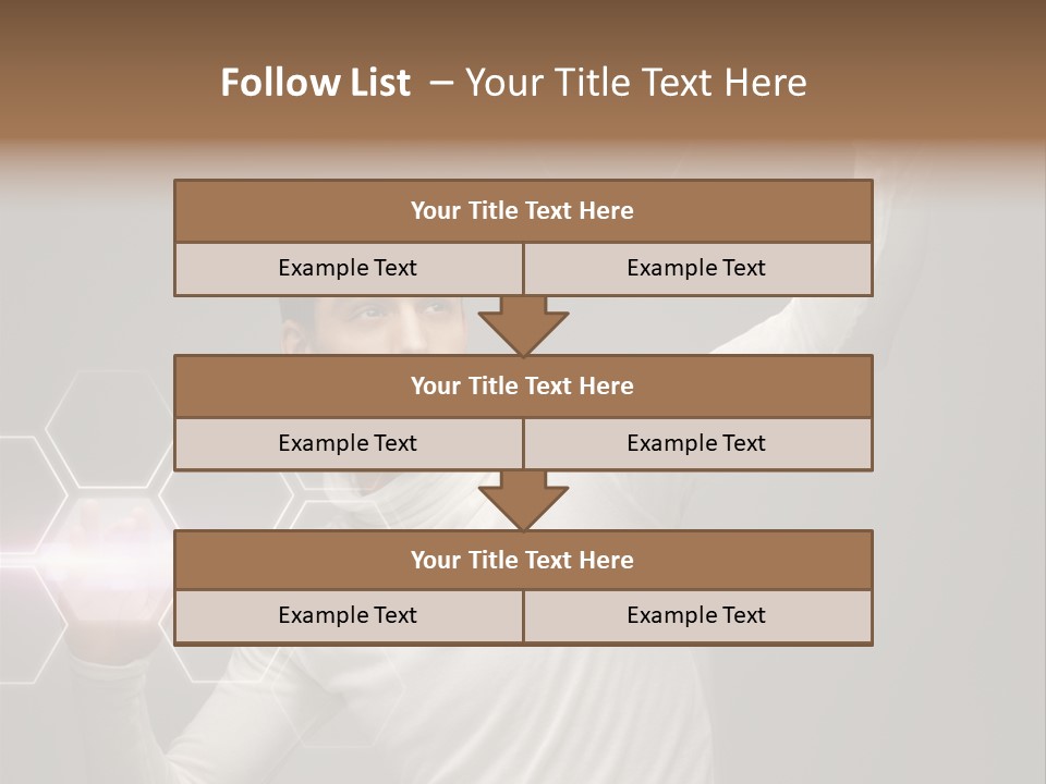 Technology Data Display PowerPoint Template