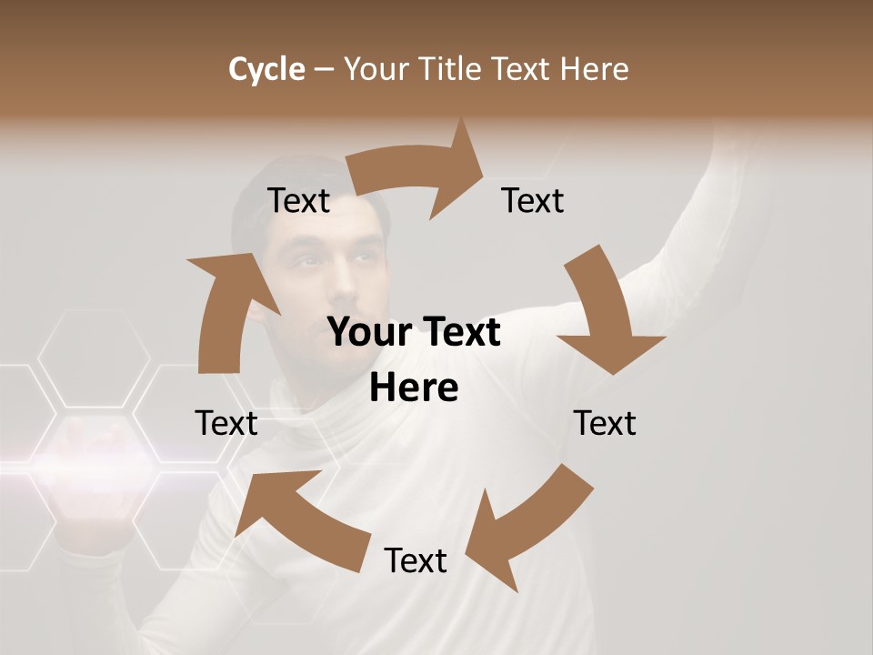 Technology Data Display PowerPoint Template