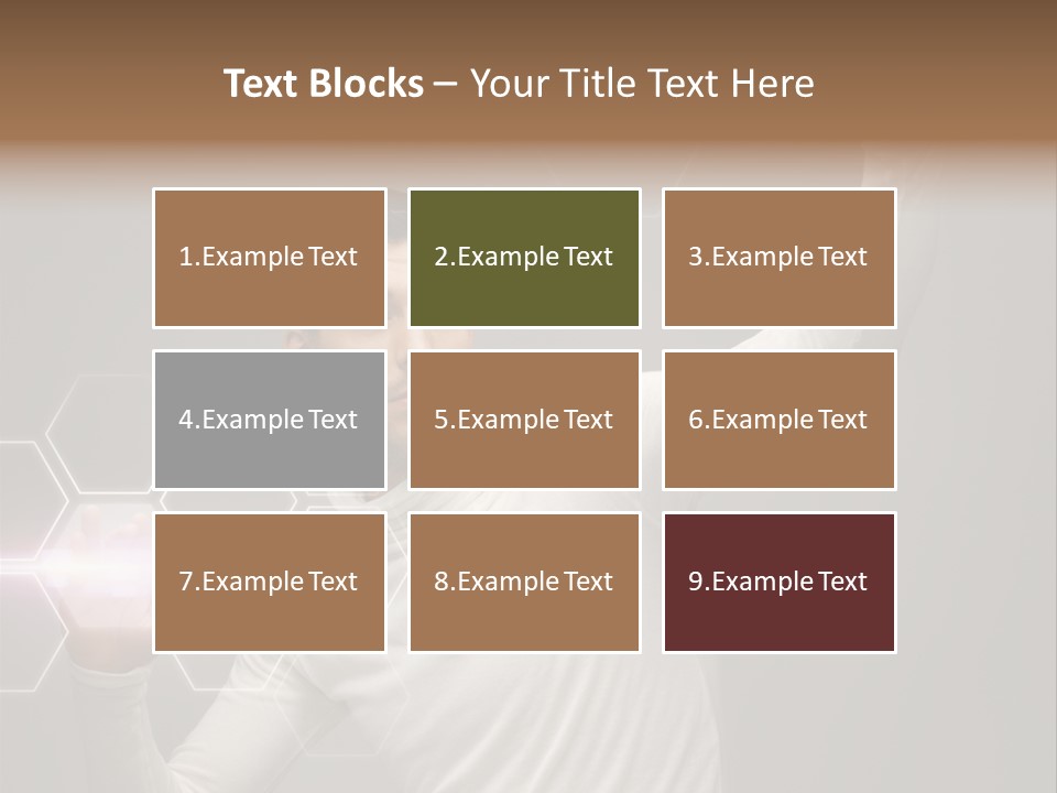Technology Data Display PowerPoint Template