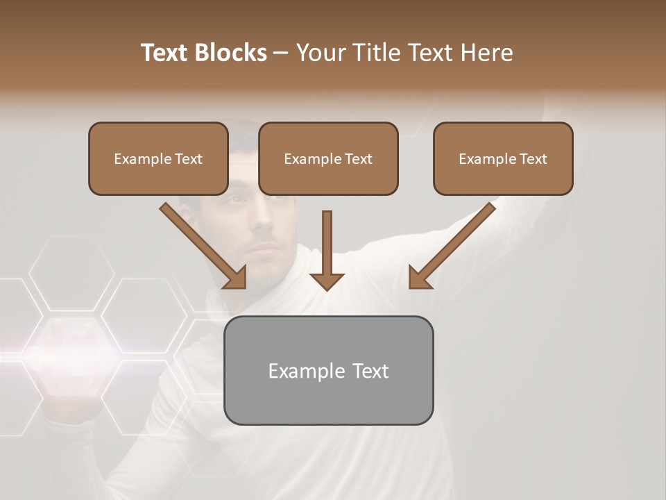 Technology Data Display PowerPoint Template