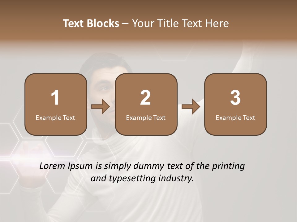 Technology Data Display PowerPoint Template