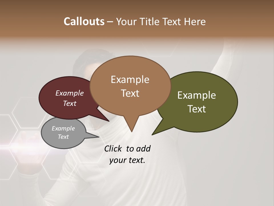 Technology Data Display PowerPoint Template