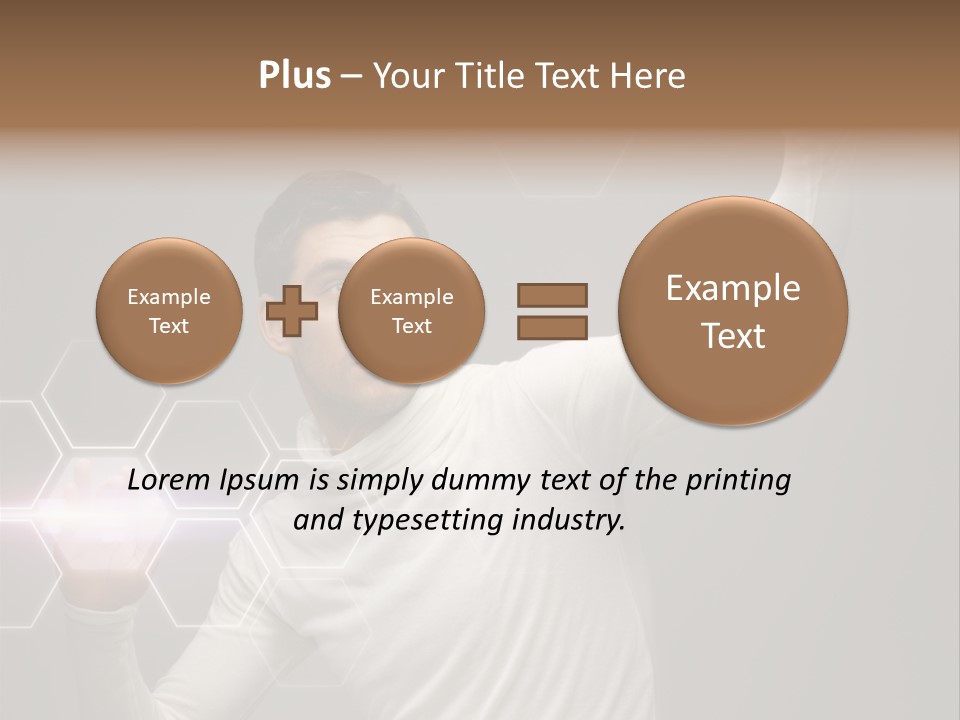 Technology Data Display PowerPoint Template