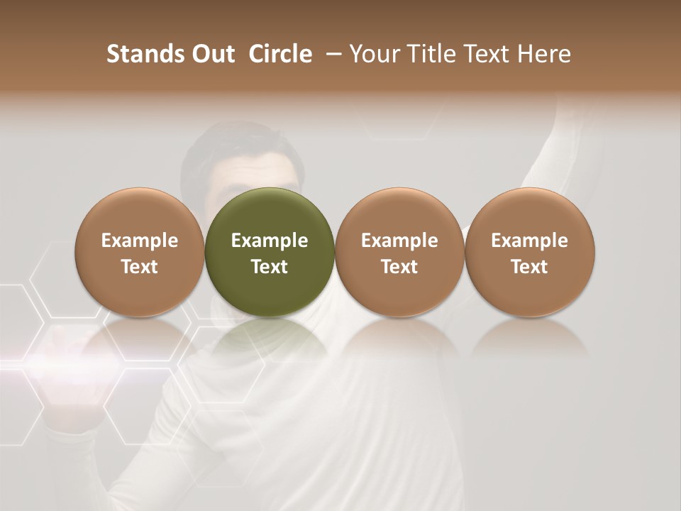 Technology Data Display PowerPoint Template