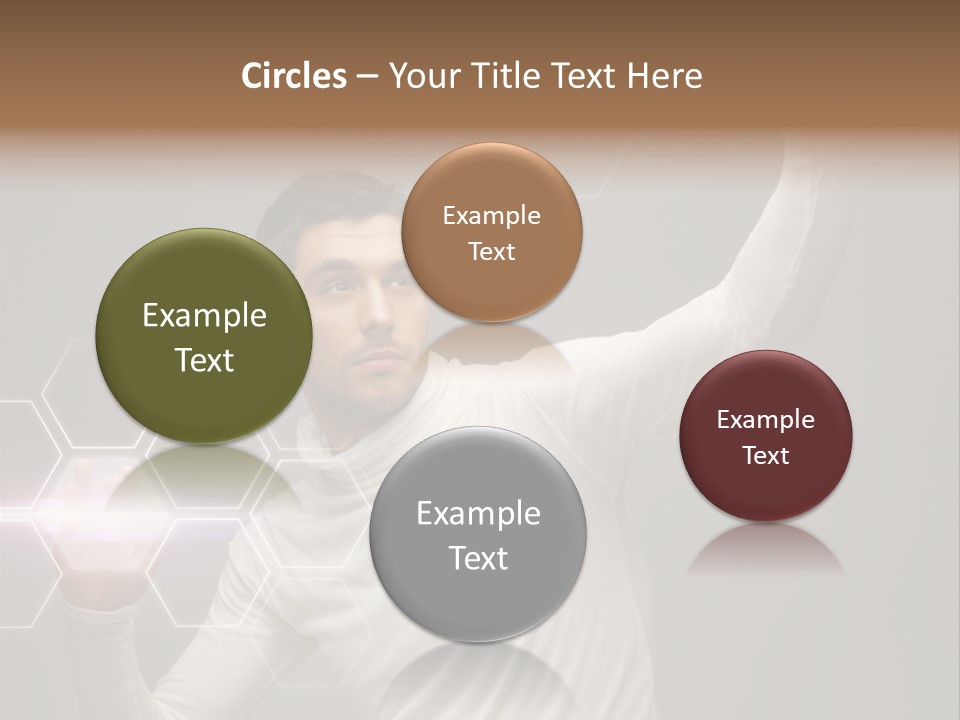 Technology Data Display PowerPoint Template