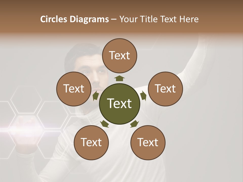 Technology Data Display PowerPoint Template
