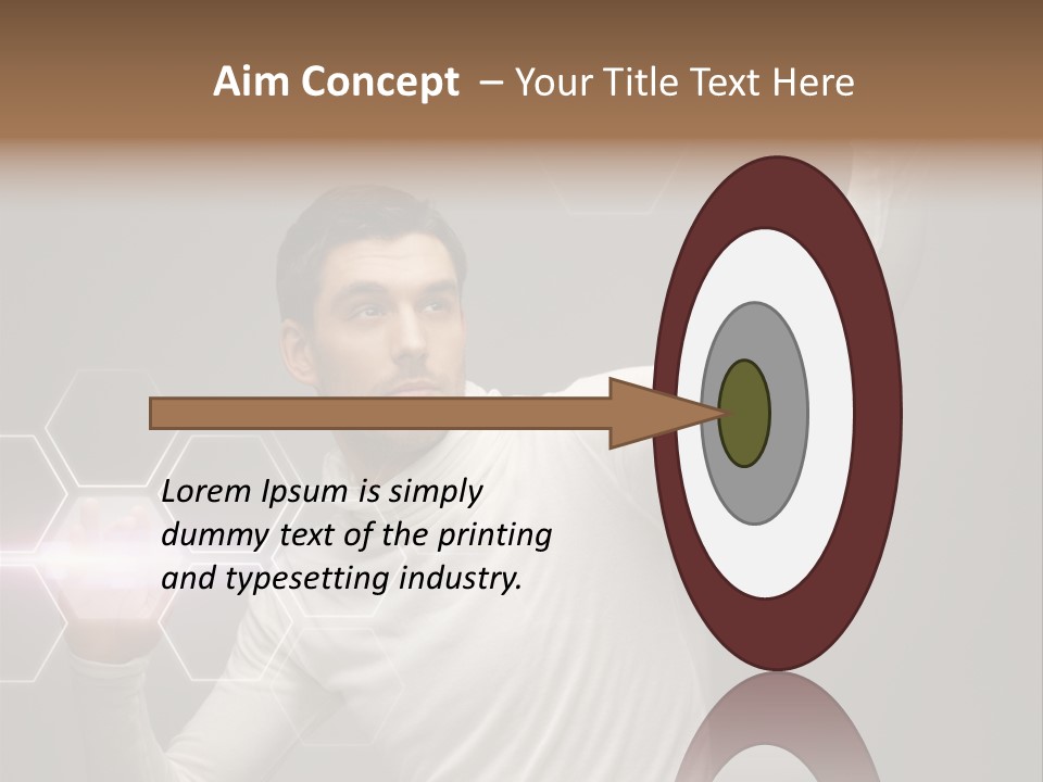 Technology Data Display PowerPoint Template