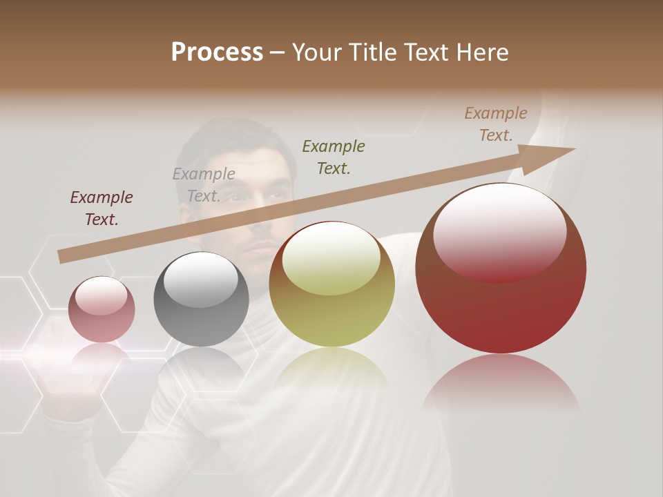 Technology Data Display PowerPoint Template