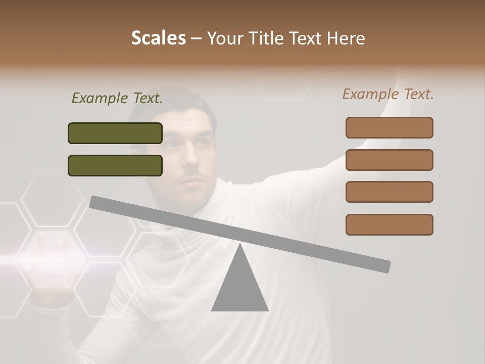 Technology Data Display PowerPoint Template