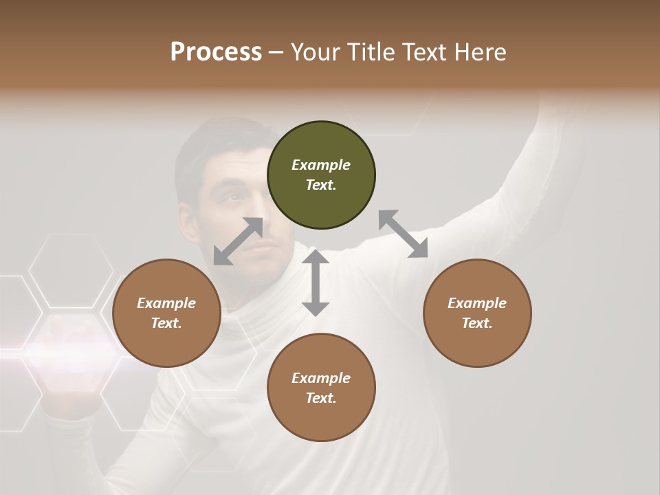 Technology Data Display PowerPoint Template