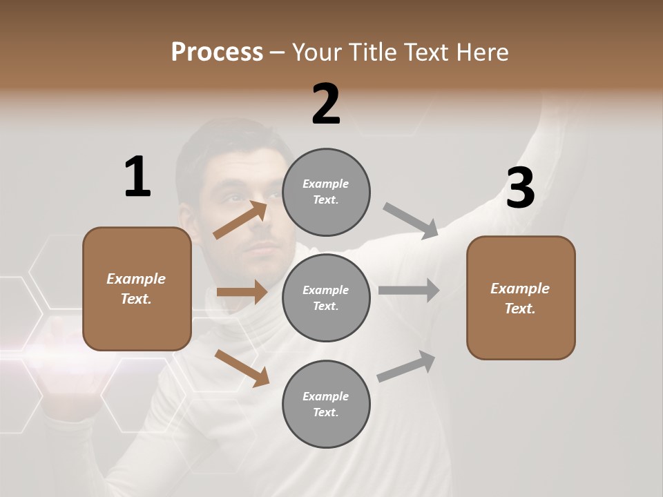 Technology Data Display PowerPoint Template