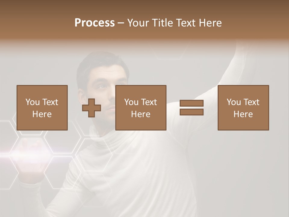 Technology Data Display PowerPoint Template