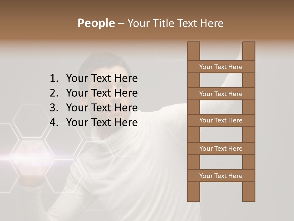 Technology Data Display PowerPoint Template