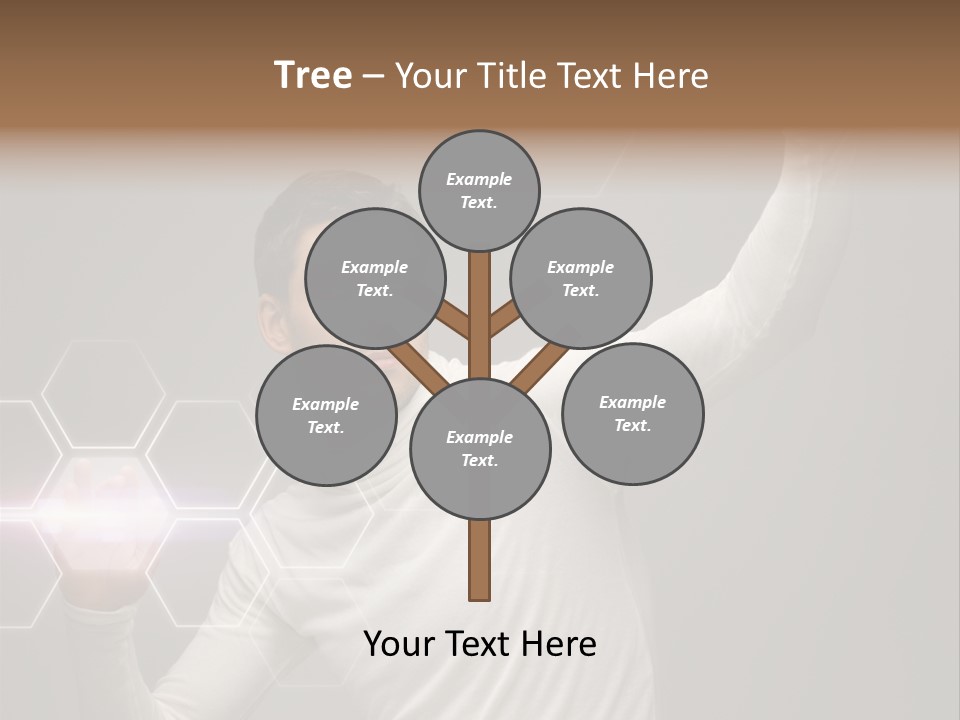 Technology Data Display PowerPoint Template