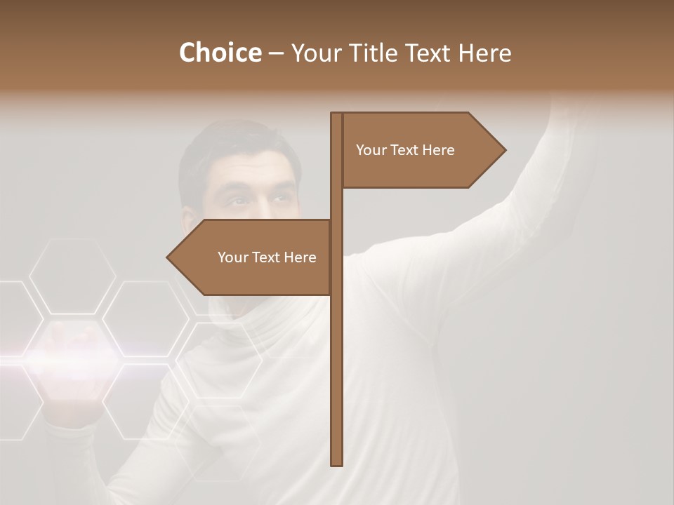 Technology Data Display PowerPoint Template