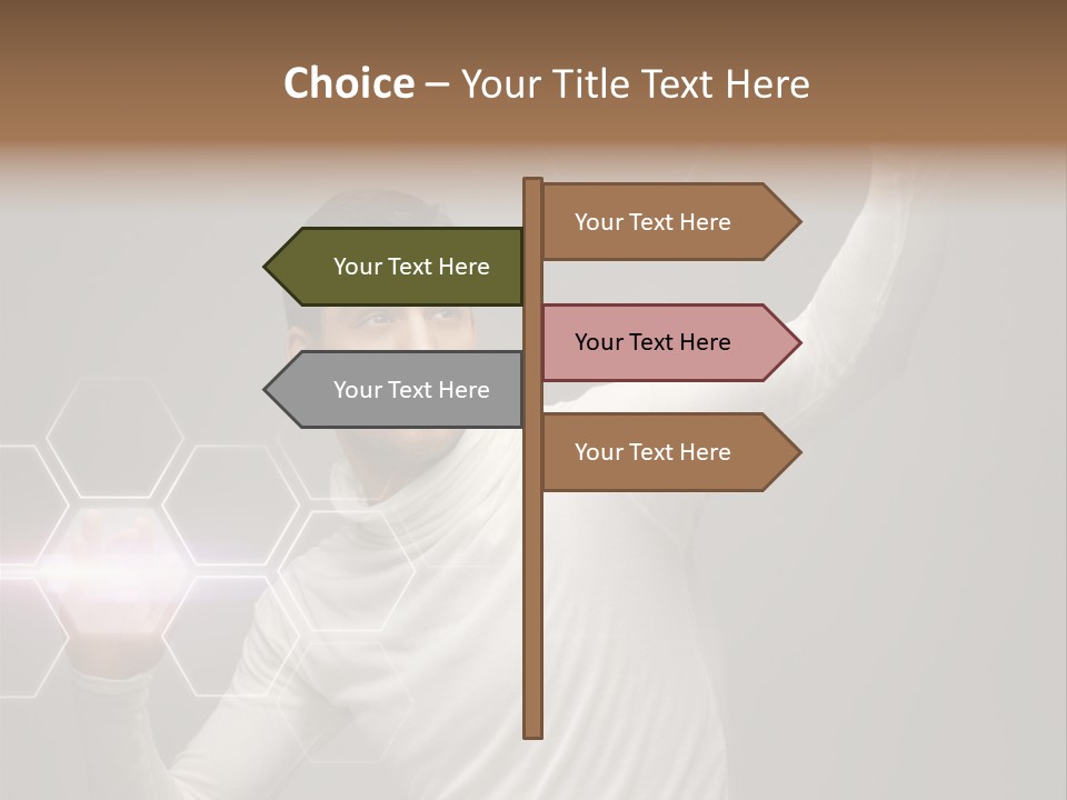 Technology Data Display PowerPoint Template