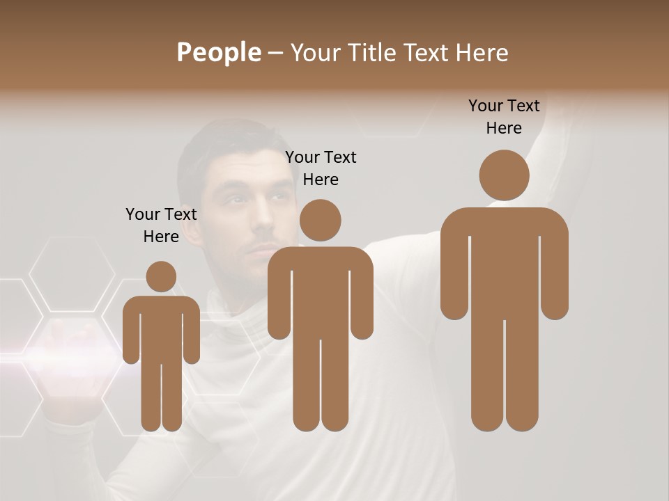 Technology Data Display PowerPoint Template