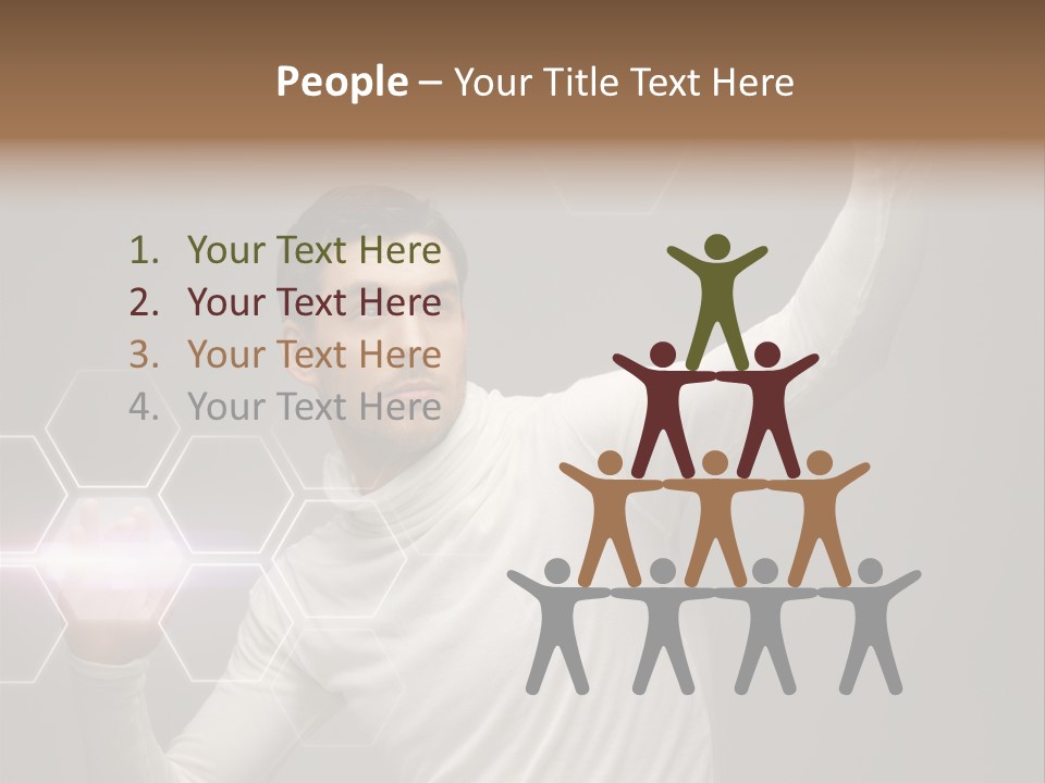 Technology Data Display PowerPoint Template