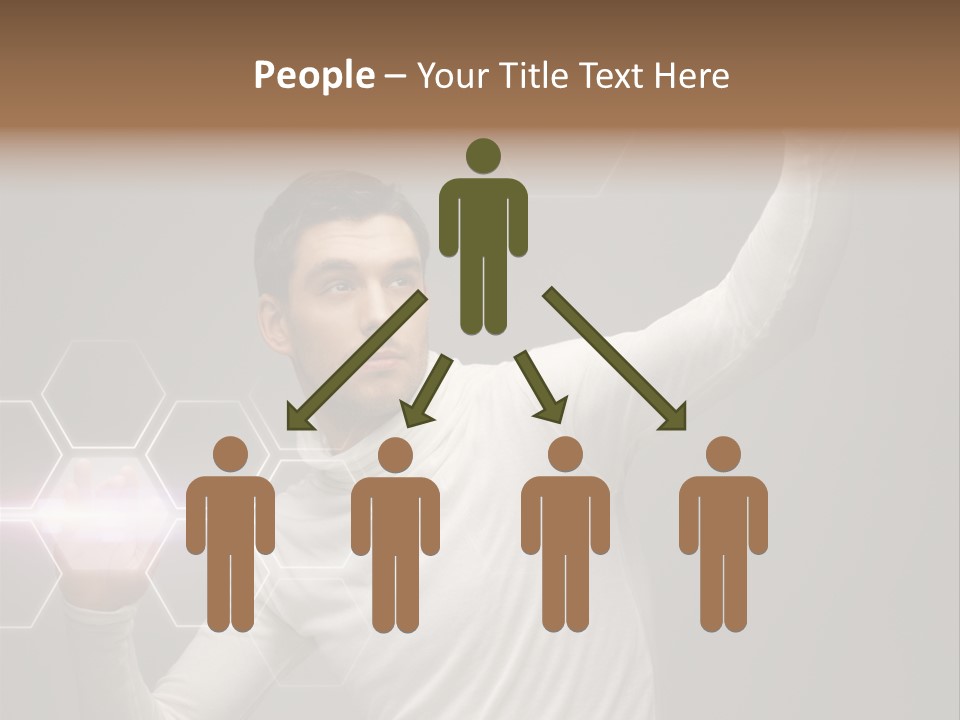 Technology Data Display PowerPoint Template