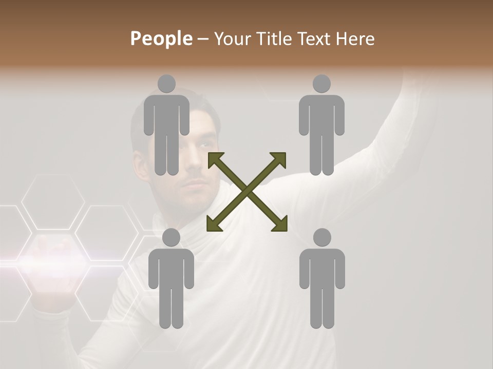 Technology Data Display PowerPoint Template