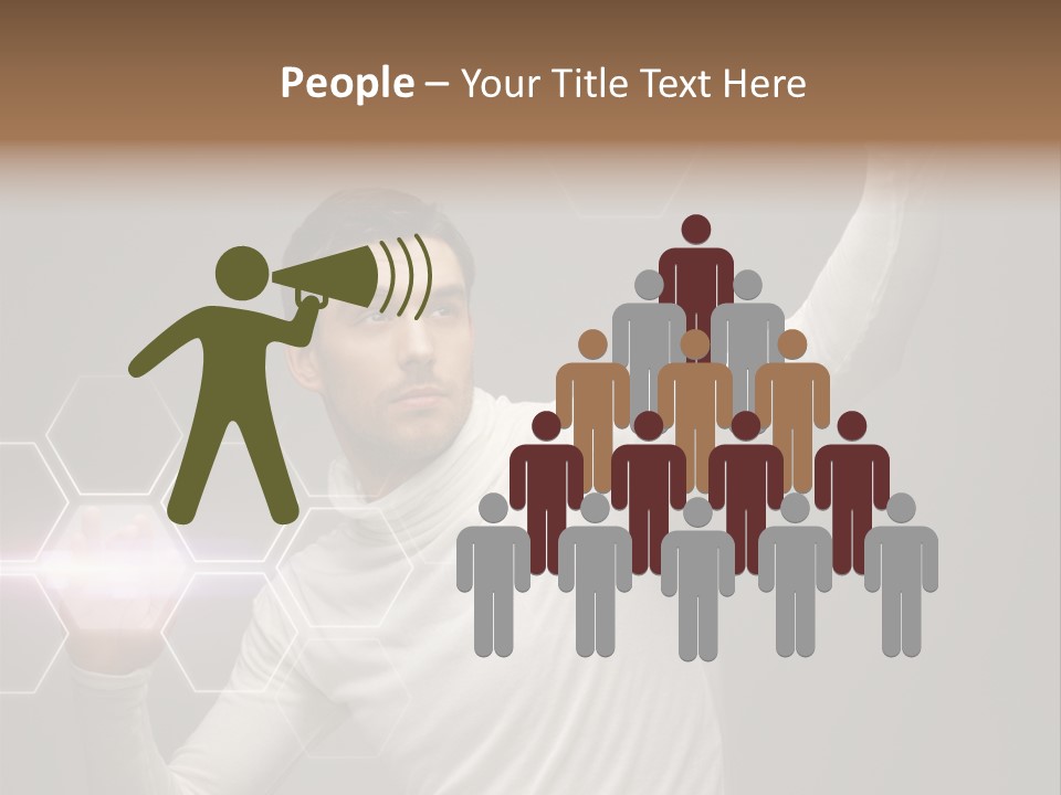 Technology Data Display PowerPoint Template