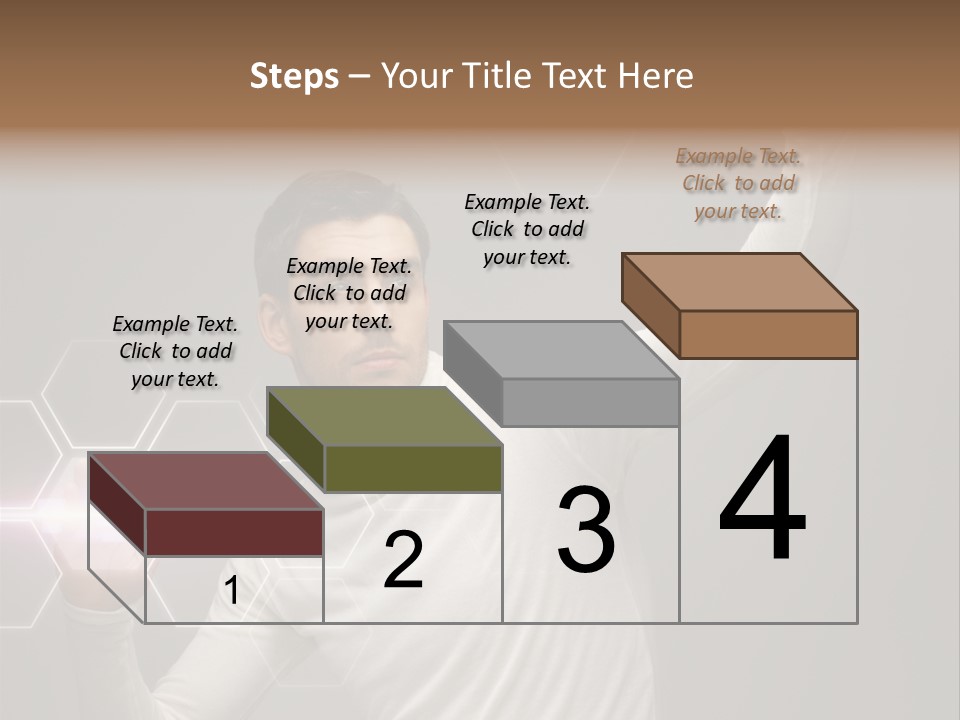 Technology Data Display PowerPoint Template