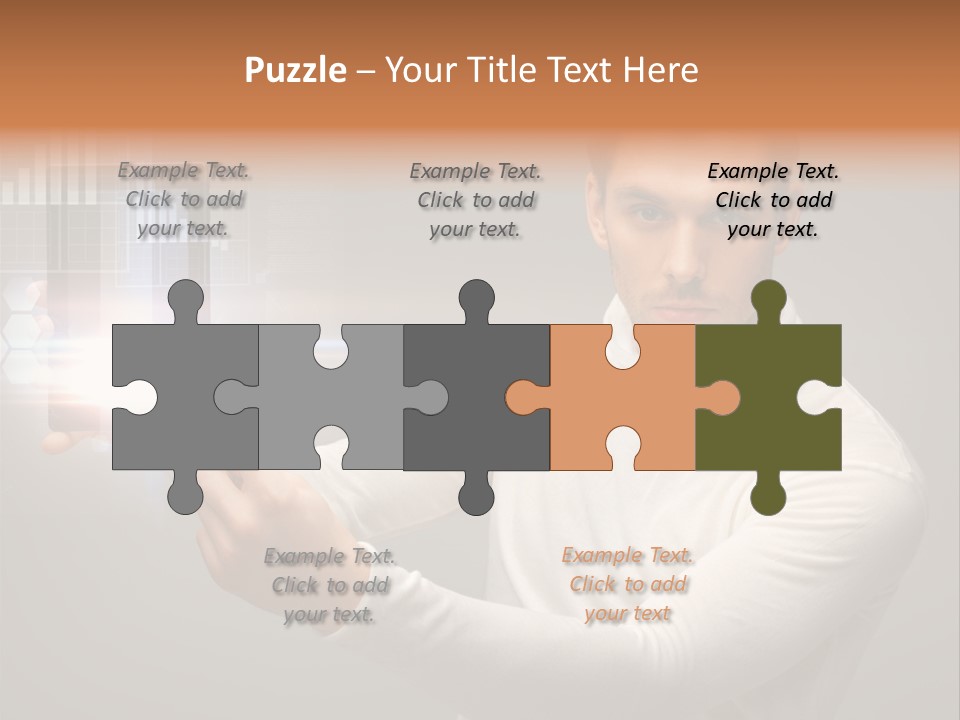 Innovation Tablet Sensor PowerPoint Template