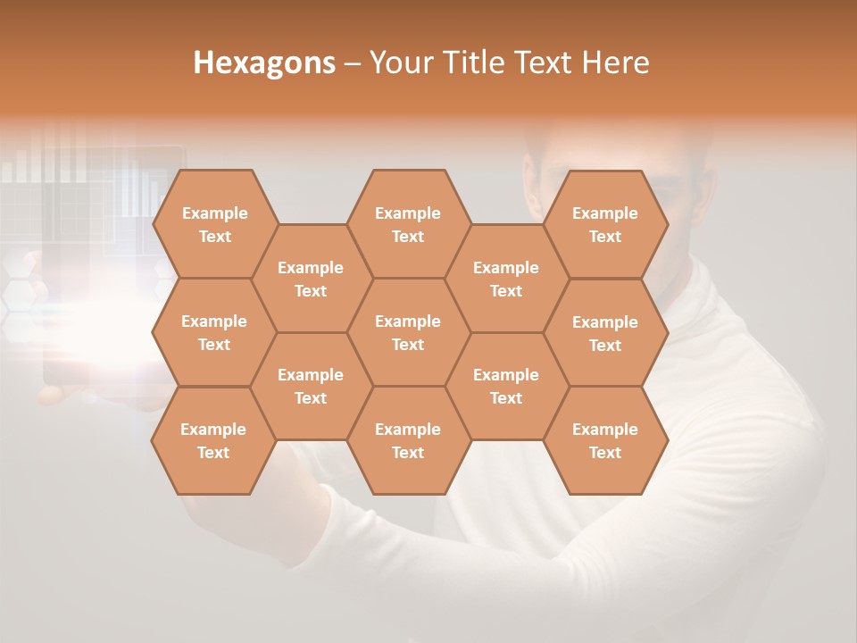 Innovation Tablet Sensor PowerPoint Template