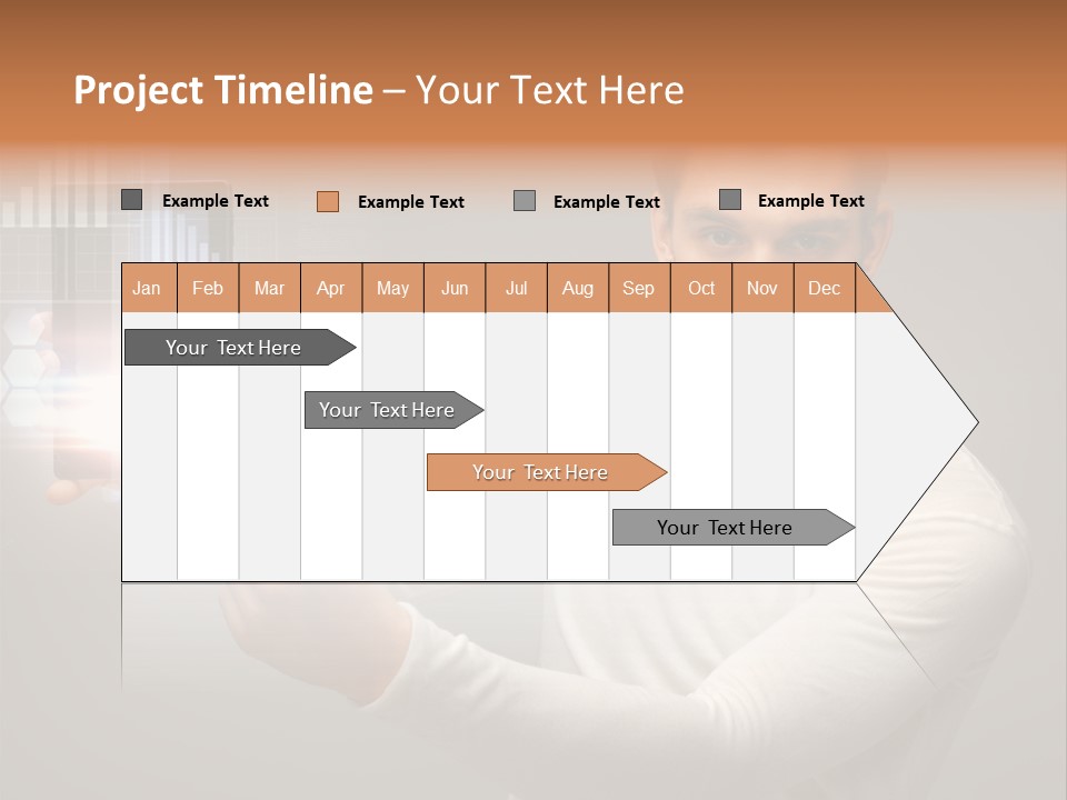 Innovation Tablet Sensor PowerPoint Template