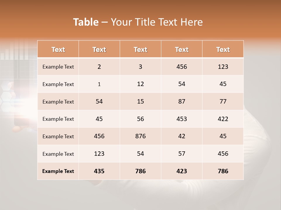Innovation Tablet Sensor PowerPoint Template