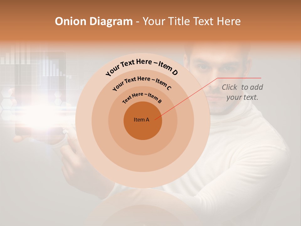 Innovation Tablet Sensor PowerPoint Template