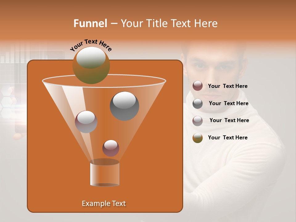 Innovation Tablet Sensor PowerPoint Template