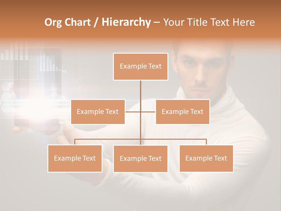 Innovation Tablet Sensor PowerPoint Template