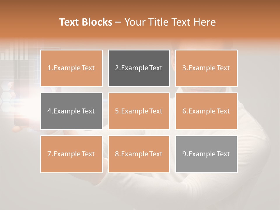 Innovation Tablet Sensor PowerPoint Template