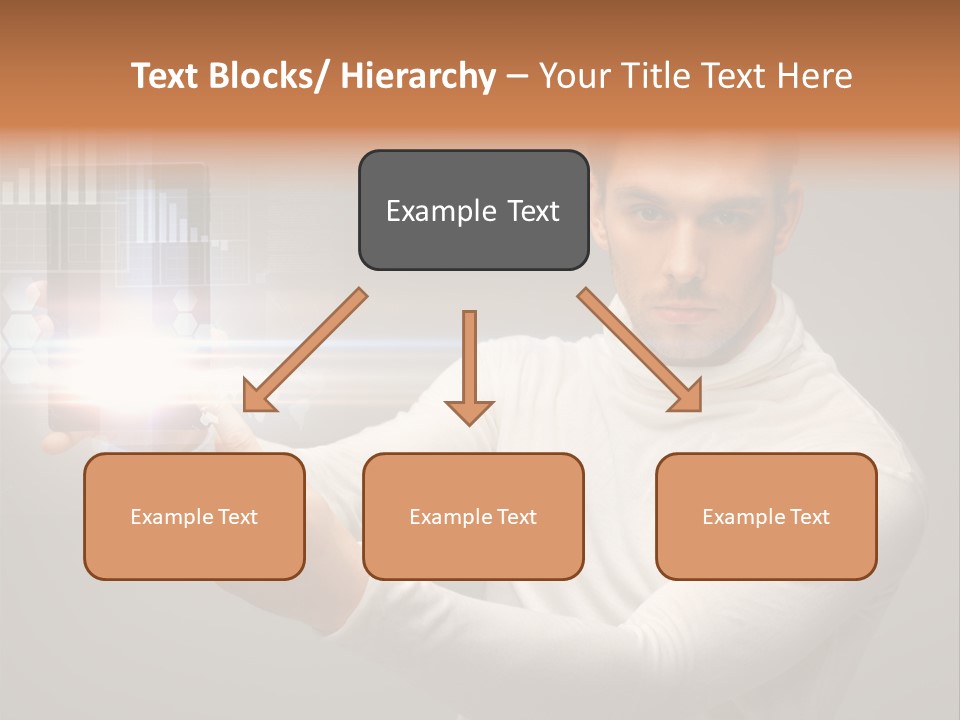 Innovation Tablet Sensor PowerPoint Template