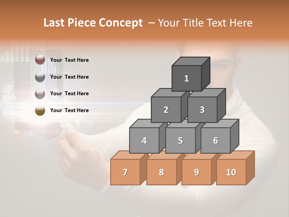 Innovation Tablet Sensor PowerPoint Template