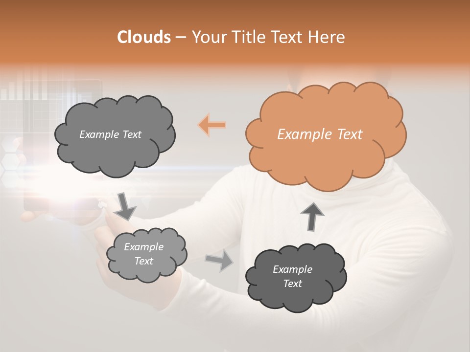 Innovation Tablet Sensor PowerPoint Template