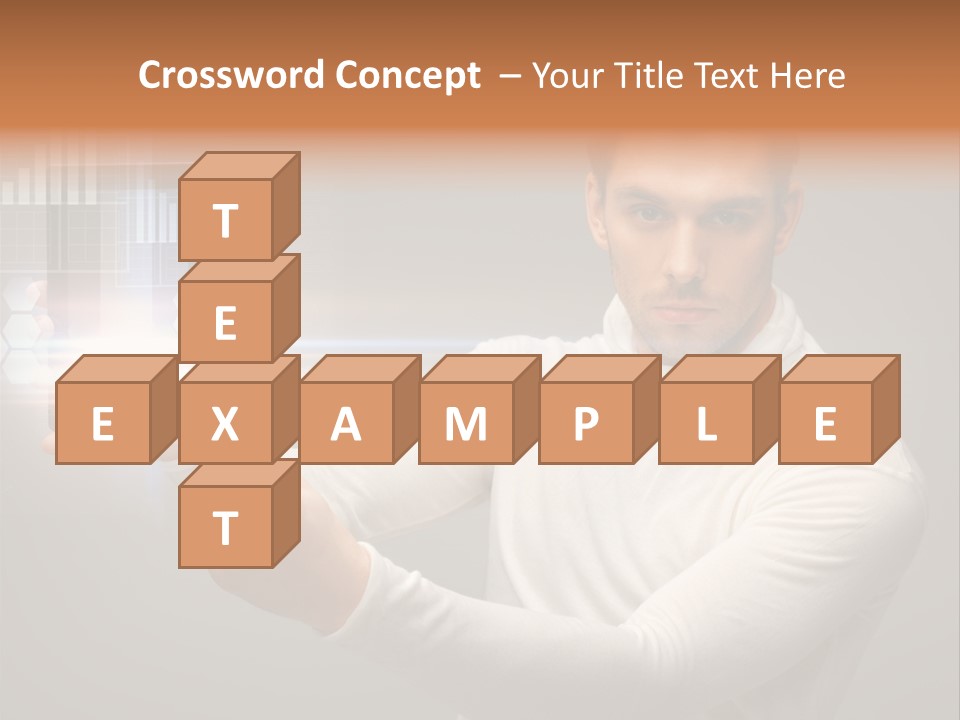 Innovation Tablet Sensor PowerPoint Template