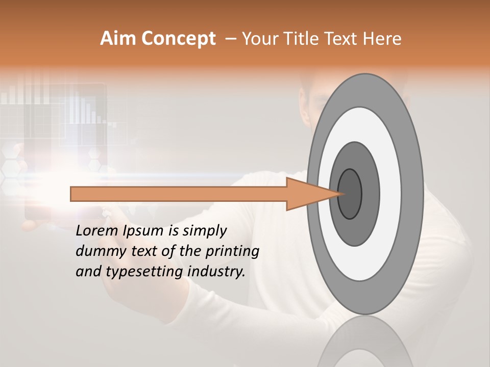 Innovation Tablet Sensor PowerPoint Template