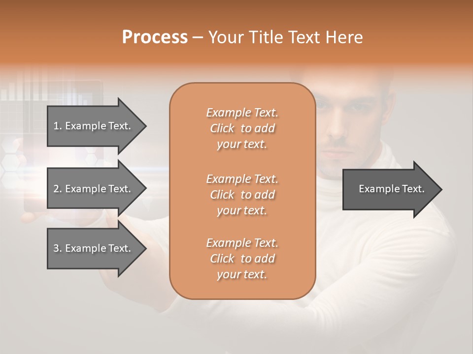 Innovation Tablet Sensor PowerPoint Template
